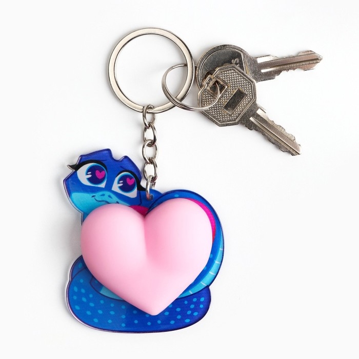 Брелок новогодний, для ключей, мялка «Будь спокоен» 7 х 13 см Брелок новогодний, для ключей, мялка «Будь спокоен» 7 х 13 см