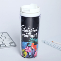 Подарочный набор &laquo;8 марта из цветов&raquo;: ежедневник и термостакан