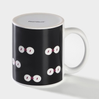 Кружка-хамелеон керамическая Доляна &laquo;Совы&raquo;, 350 мл