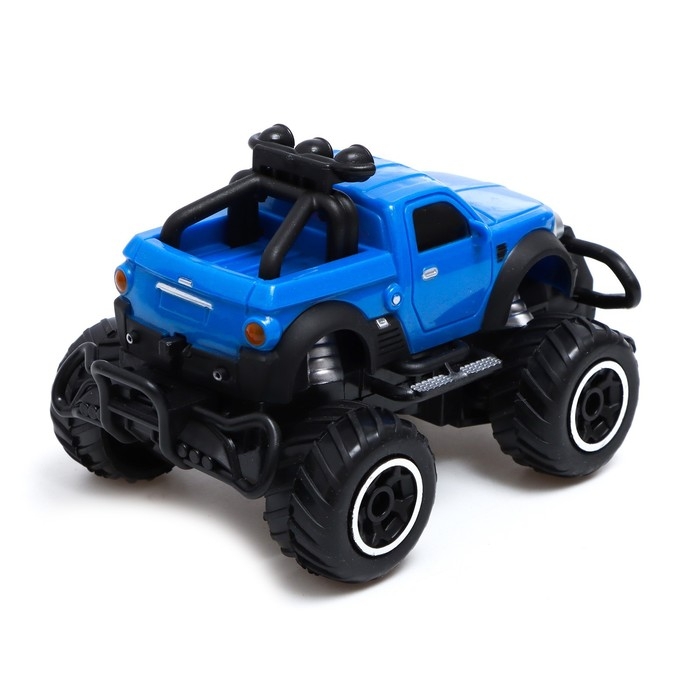 Джип радиоуправляемый &laquo;Пикап&raquo;, работает от батареек, цвет синий