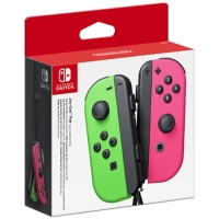 Набор контроллеров Nintendo Joy-Con, беспр,вибрация, для Nintendo Switch, зеленый, розовый Набор контроллеров Nintendo Joy-Con, беспр,вибрация, для Nintendo Switch, зеленый, розовый