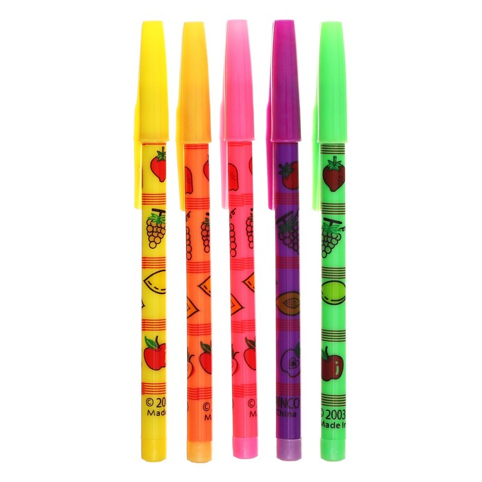 Набор карандашей секционных чернографитных Набор карандашей секционных чернографитных"Фрукты", 50 штук, ароматизированный