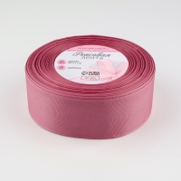 Лента репсовая, 40 мм, 23 &plusmn; 1 м, цвет пудровый №130