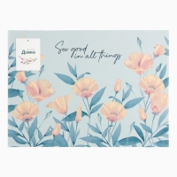 Салфетка на стол Доляна "See good" ПВХ 40*29см Салфетка на стол Доляна "See good" ПВХ 40*29см