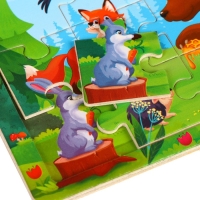 Пазл «Лесные зверята», 15 х 11 см Пазл «Лесные зверята», 15 х 11 см