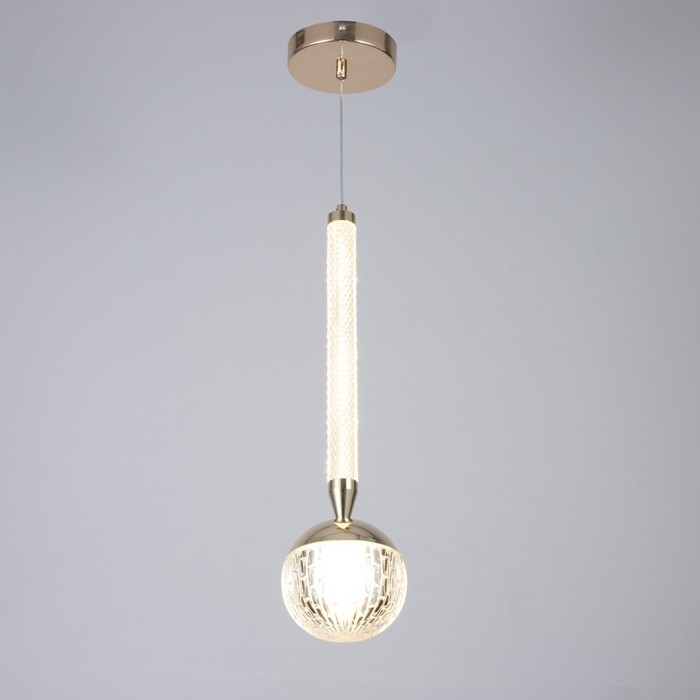 Светильник BayerLux Светильник BayerLux "Ней" LED 17Вт золото 10,5х10,5х45-130 см