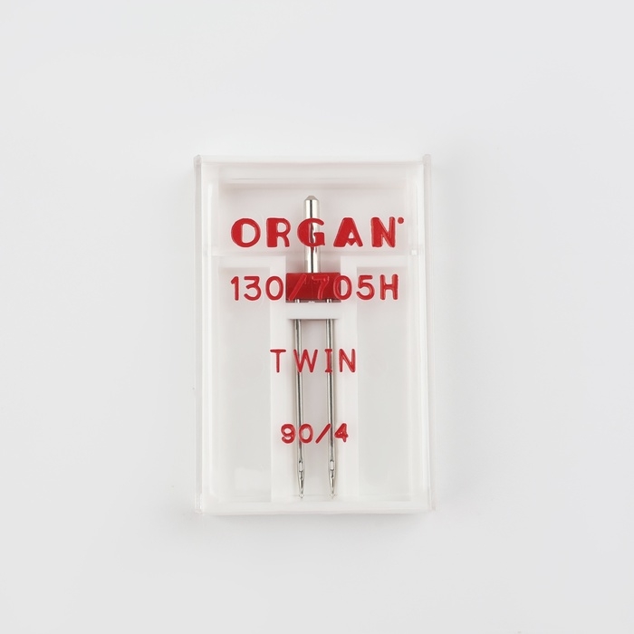 Игла для бытовых швейных машин, двойная, №90/4 Игла для бытовых швейных машин, двойная, №90/4