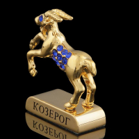 Сувенир знак зодиака &laquo;Козерог&raquo;, 5&times;2&times;5 см, с кристаллами