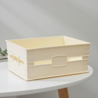 Ящик для хранения, 22,7&times;17&times;9,5 см, цвет МИКС