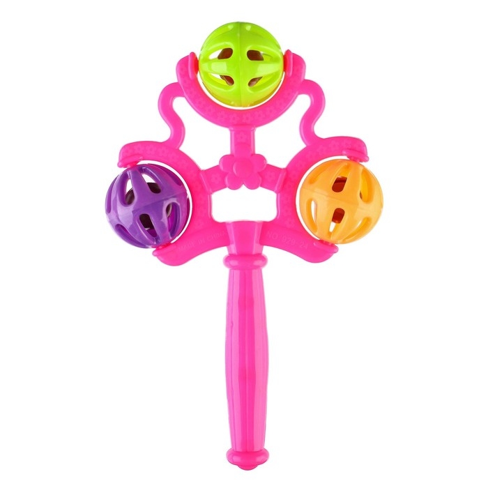 Погремушка &laquo;Первая игрушка&raquo;, цвет МИКС, Крошка Я