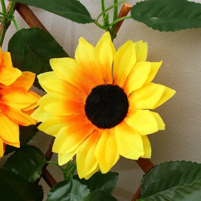 Ограждение декоративное, 110 &times; 40 см, &laquo;Подсолнухи&raquo;, Greengo