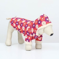 Куртка для животных, мембранная ткань + иск. мех, размер XS Куртка для животных, мембранная ткань + иск. мех, размер XS