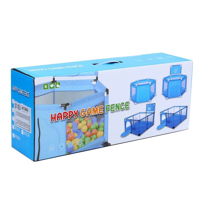 Детский сухой бассейн-манеж 2 в 1 &laquo;Мечта&raquo; размер: 128&times; 128 &times; 107 см