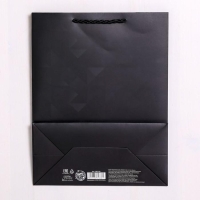 Пакет подарочный вертикальный, упаковка, &laquo;Отечество наше&raquo;, 25 х 32 х 12 см