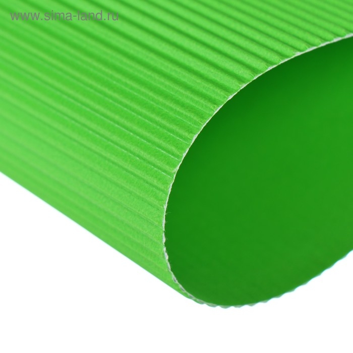 Картон цветной гофрированный А4, 5 листов, 5 цветов &laquo;Каляка-Маляка&raquo;