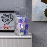 Гирлянда &laquo;Нить&raquo; 2.5 м с насадками &laquo;Подарки&raquo;, IP20, прозрачная нить, 10 LED, свечение белое, 220 В