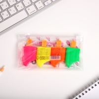 Набор текстовыделителей «Вкусняшки для настоящей няшки», МИКС 4 штуки. Набор текстовыделителей «Вкусняшки для настоящей няшки», МИКС 4 штуки.