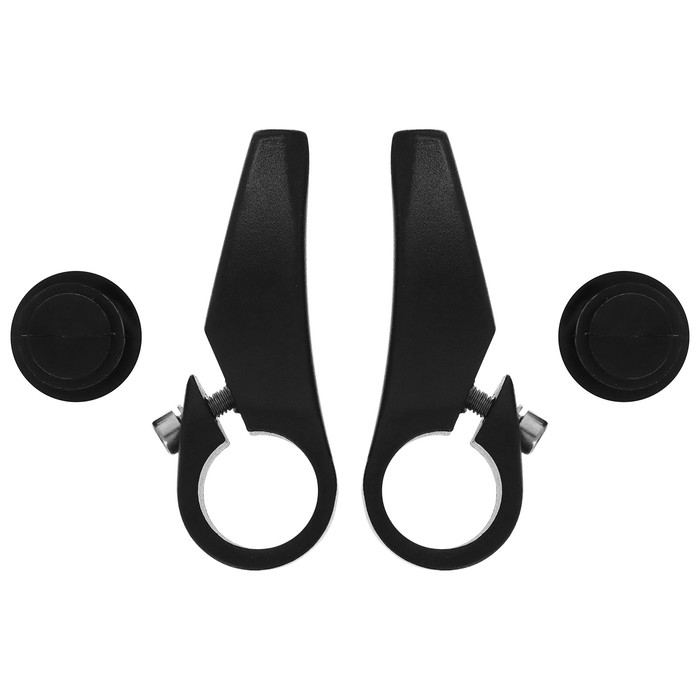 Рога на руль Dream Bike, K-45, алюминиевые, цвет чёрный