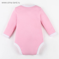 Боди Крошка Я "Daddy's girl", розовый, рост 62-68 см