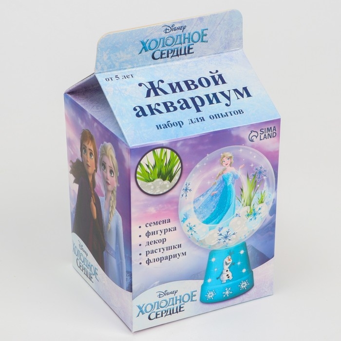 Набор для опытов «Чудесный флорариум» Холодное сердце Набор для опытов «Чудесный флорариум» Холодное сердце