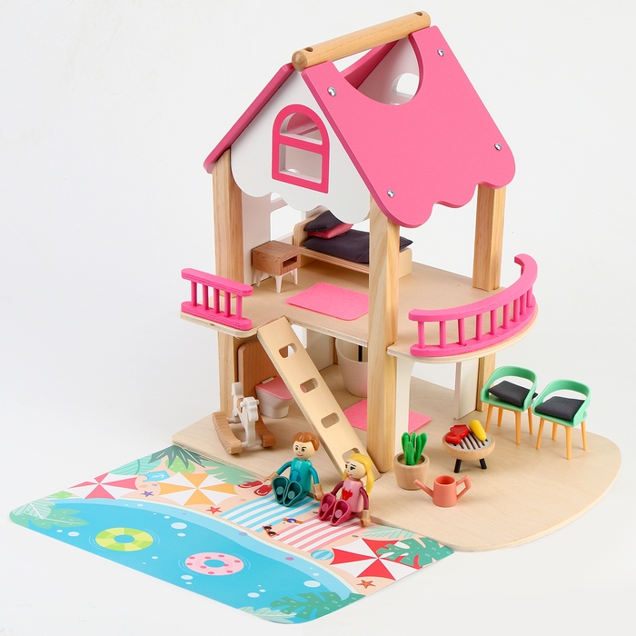 Кукольный домик &laquo;Моя семья&raquo;, 36 х 35 х 23,5 см