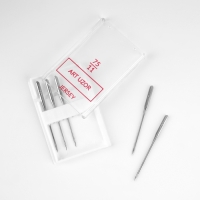 Иглы для бытовых швейных машин, для трикотажа, №75/11, 5 шт