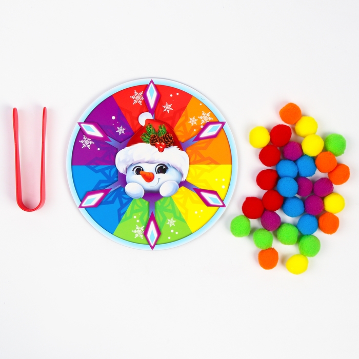 Новогодняя игрушка. Сортер &laquo;Новый год! Снеговик&raquo;