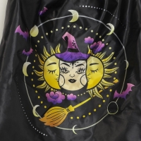 Карнавальный набор &laquo;Лунная ведьма&raquo;, плащ 70 см, шляпа, перчатки, палочка