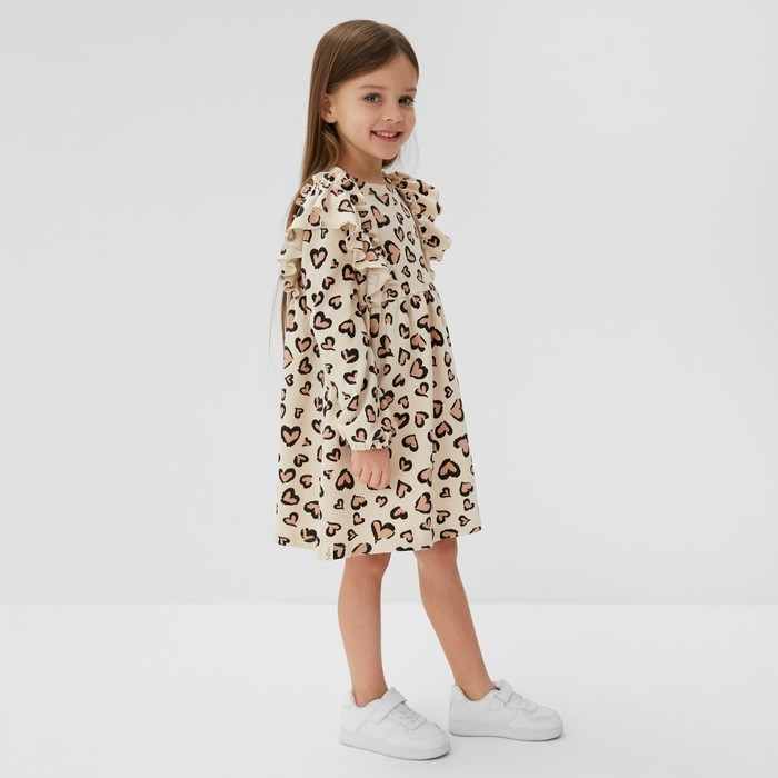 Платье детское KAFTAN Leo love, р. 36 (134-140 см) Платье детское KAFTAN Leo love, р. 36 (134-140 см)