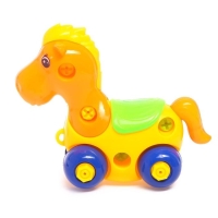 Конструктор винтовой &laquo;Лошадка&raquo;, 20 деталей