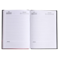 Ежедневник недатированный на сшивке А5 136 листов, интегральная обложка, матовая ламинация, выборочный лак "Пришел" Ежедневник недатированный на сшивке А5 136 листов, интегральная обложка, матовая ламинация, выборочный лак "Пришел"