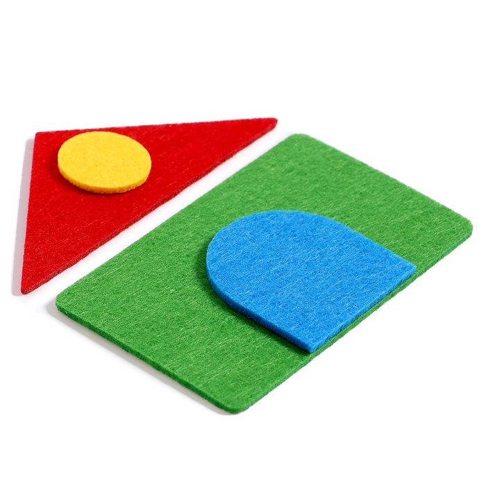 Счётный материал &laquo;Фигурные прятки. Домики&raquo;