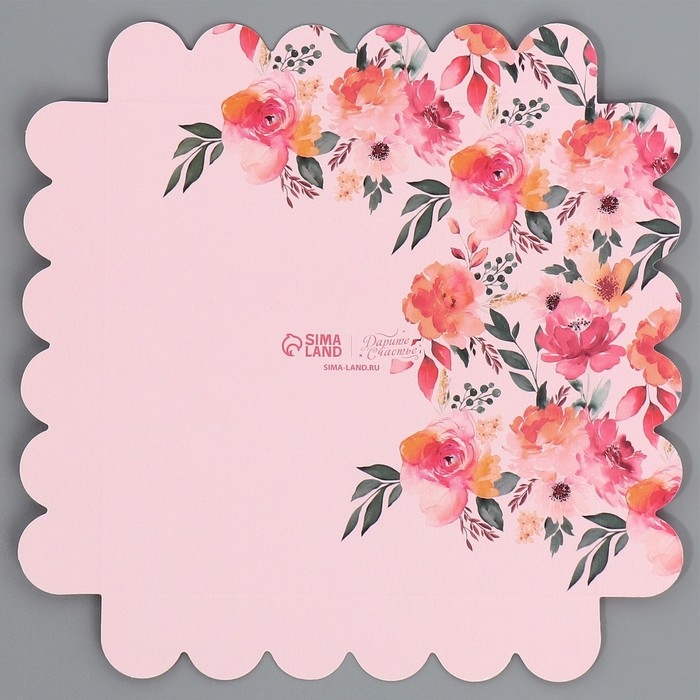 Коробка кондитерская, сундук, упаковка, You are beautiful, 14 х 14 х 18 см