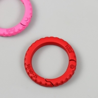 Карабин металл "Колесо" МИКС 3,5х3,5 см Карабин металл "Колесо" МИКС 3,5х3,5 см