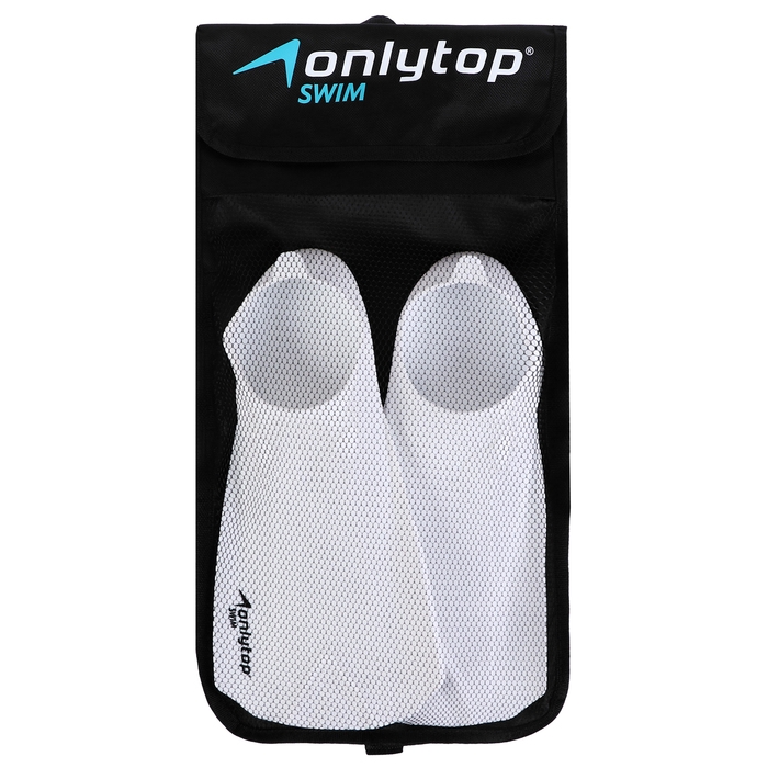 Ласты для плавания, цвет белый, размер 36-37, силикон