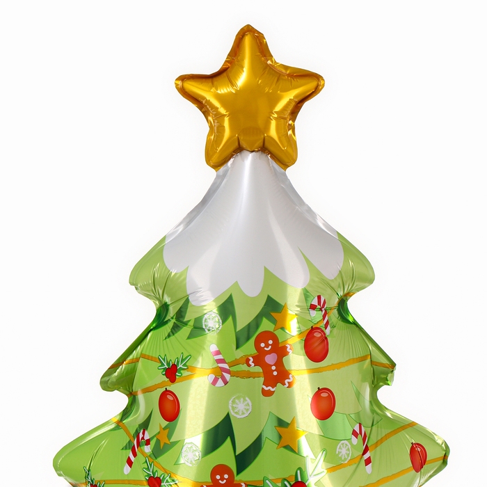 Шар фольгированный 48" &laquo;Новогодняя ёлка&raquo;, на подставке