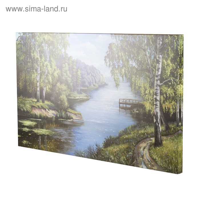 Картина на холсте "Спокойное место" 60*100 см