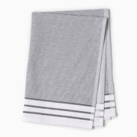 Полотенце Этель, цв. тёмно-серый, 50х70 см, 100% хл