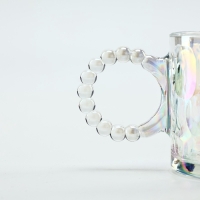 Новый год. Кружка  стеклянная &laquo;С Новым годом!&raquo;, 300 мл