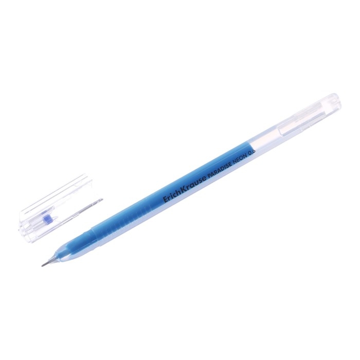 Набор ручек гелевых 6 цветов ErichKrause Набор ручек гелевых 6 цветов ErichKrause "Paradise Stick Neon" игольчатый узел 0.6 мм, неон микс