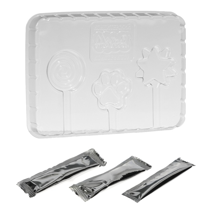 Кондитерский конструктор «Мам, я справлюсь!» шоколадные леденцы Кондитерский конструктор «Мам, я справлюсь!» шоколадные леденцы