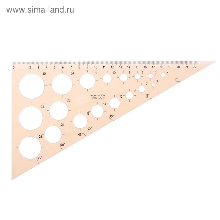Треугольник Koh-I-Noor 60/250 Треугольник Koh-I-Noor 60/250 "Окружности"
