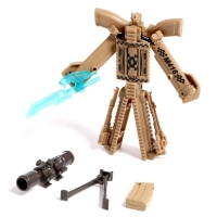 Робот &laquo;Винтовка&raquo;, трансформируется, с металлическими элементами