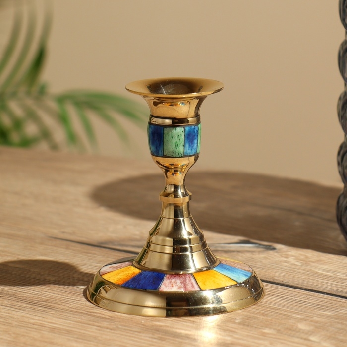 Подсвечник Подсвечник "Рэйн" 11 см, латунь