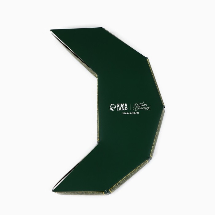 Коробка для кондитерских изделий &laquo;Узоры&raquo;, 15 х 22 х 6 см