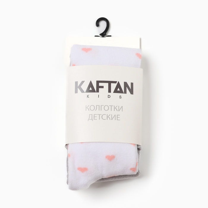 Колготки детские KAFTAN Колготки детские KAFTAN "Котик" 92-98 см, серый/белый