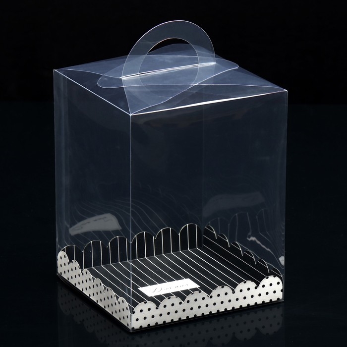 Коробка кондитерская, сундук, упаковка, &laquo;Для тебя&raquo;, 14 х 14 х 18 см