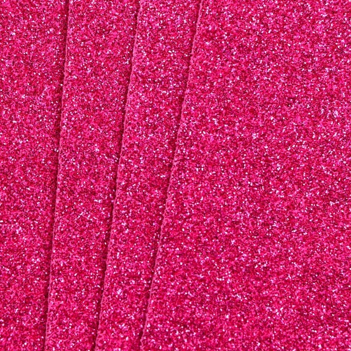 Фоамиран "Фуксия блеск" 2 мм формат А4 (набор 5 листов)