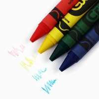 Подарочный набор новогодний блокнот-раскраска, трафареты, наклейки и восковые мелки &laquo;Подарок для тебя&raquo;