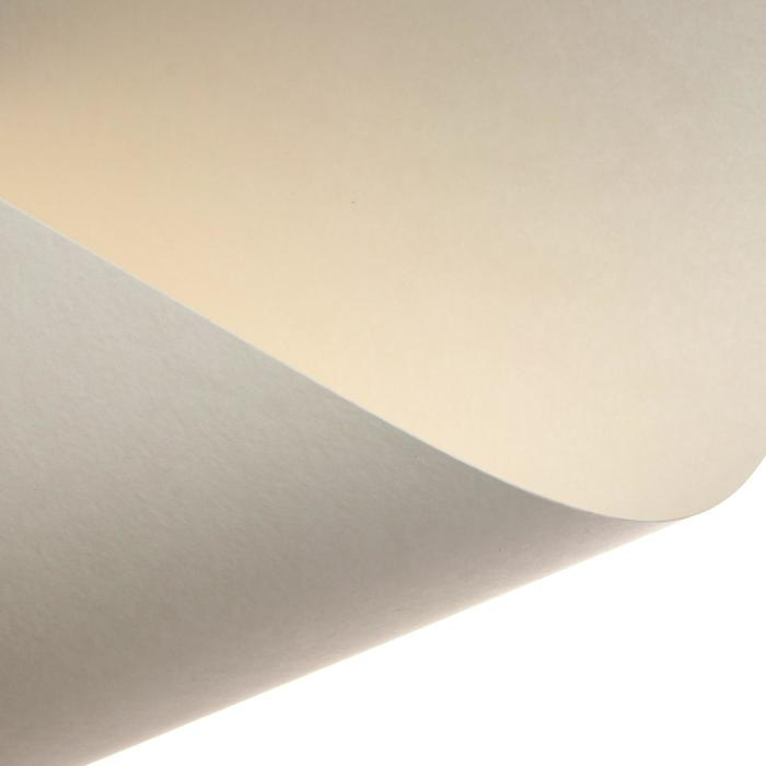 Бумага для рисования А4, 50 листов, 200 г/м&sup2;, цвет слоновая кость